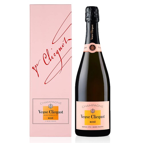 Veuve Clicquot Rose Gift Boxed Champagne 75cl - Top Choice